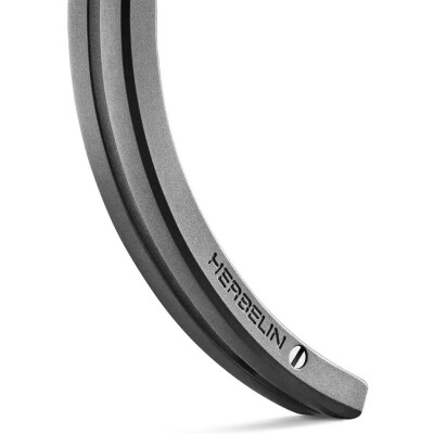 Jonc Herbelin Newport Duo en titane sablé