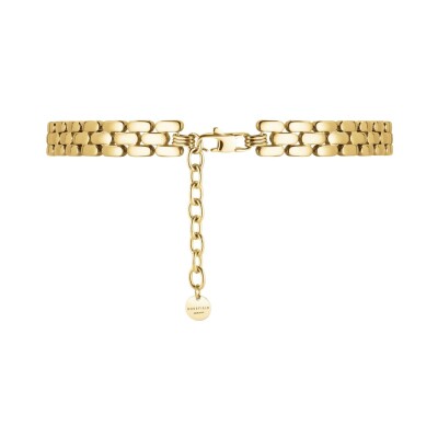 Collier Rosefield en acier doré
