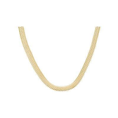 Collier Rosefield Snake Evolution en acier doré