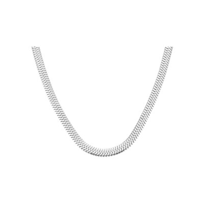 Collier Rosefield Snake Evolution en acier