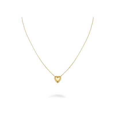 Collier Rosefield en acier plaqué or jaune