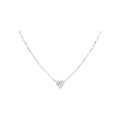 Collier Rosefield en acier et cristaux swarovski