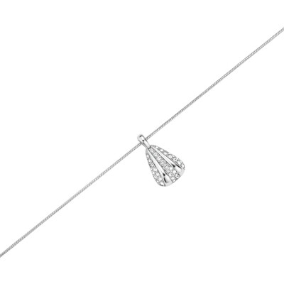 Collier  Rosefield Pavé en acier