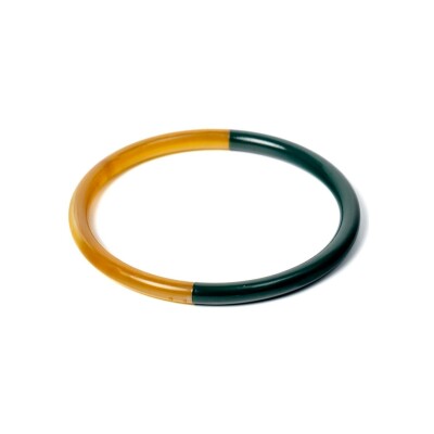 Bracelet jonc ATELIER1811 Joe Amazone en corne naturelle