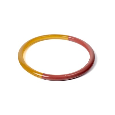 Bracelet jonc ATELIER1811 Joe Bois De Rose en corne naturelle