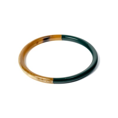 Bracelet jonc ATELIER1811 Joe Canard en corne naturelle