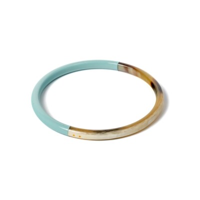 Bracelet jonc ATELIER1811 Joe Ciel en corne naturelle