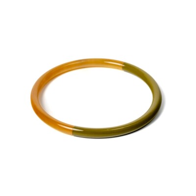 Bracelet jonc ATELIER1811 Joe Mousse en corne naturelle