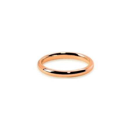 Alliance Jonc Parisien 2.5mm en or rose