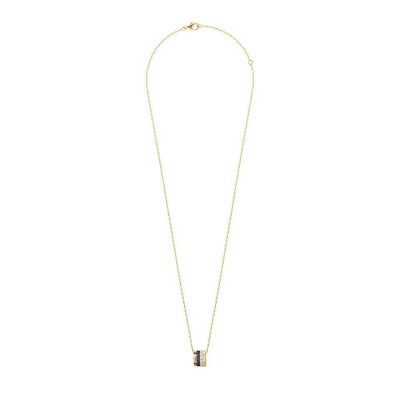 Boucheron Quatre classique in yellow gold and diamonds, large size pendant