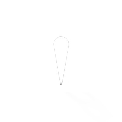 Pendentif Boucheron Quatre Black Edition, Grand modèle, en or blanc, pvd noir, et diamants