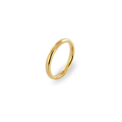 Ferret 2,5mm Parisian Prestige Wedding ring in yellow gold