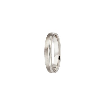Alliance Les Essentielles JPP Gorge en platine, largeur 4mm