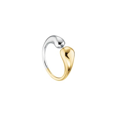 Bague Rosefield Dome en acier, taille 56