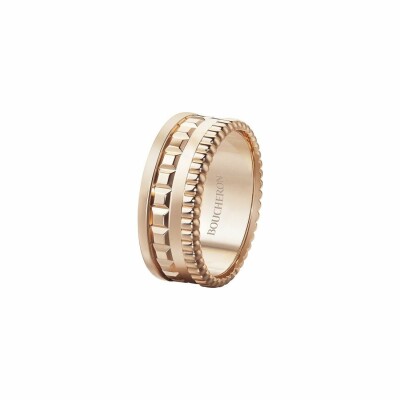 Bague Boucheron Quatre Radiant Edition en or rose