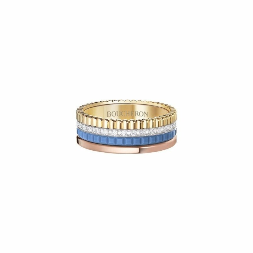 Boucheron Quatre Blue Edition Small Ring