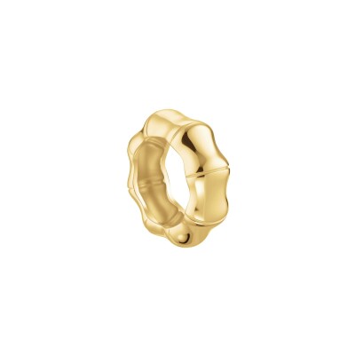 Bague Rosefield Bamboo en acier doré, taille 56