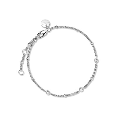 Bracelet Rosefield en acier argenté