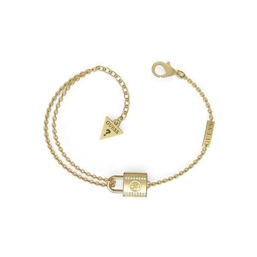 Bracelet Guess Keep Me Close en acier doré