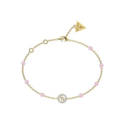 Bracelet Guess Natural Stones en métal doré et agates