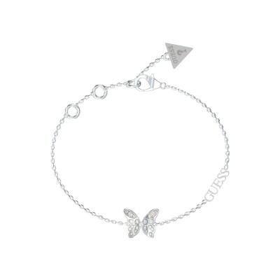 Bracelet Guess Perfect en acier et zircons