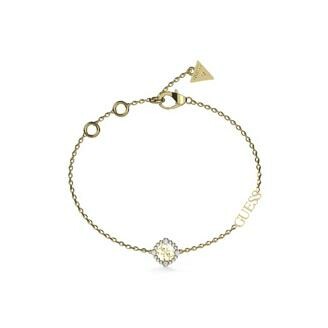 Bracelet Guess  en acier doré et zircons