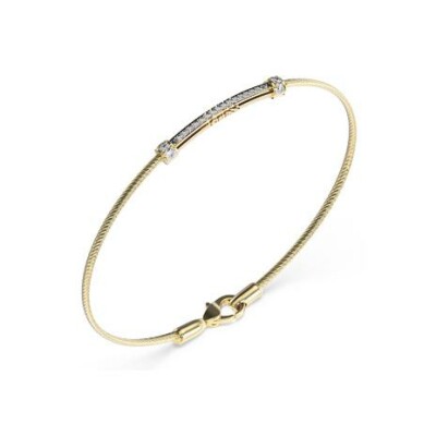 Bracelet Guess en acier doré et zircon