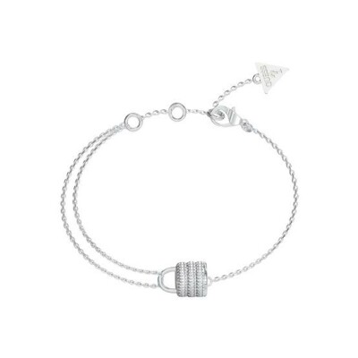 Bracelet Guess en acier et zircon