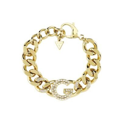 Bracelet Guess en acier doré et zircon