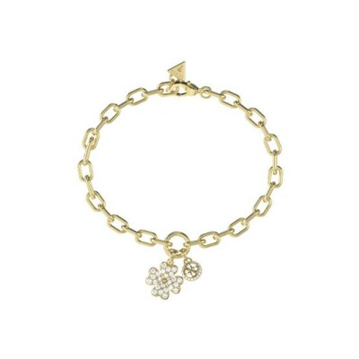 Bracelet Guess Love Bites en acier doré