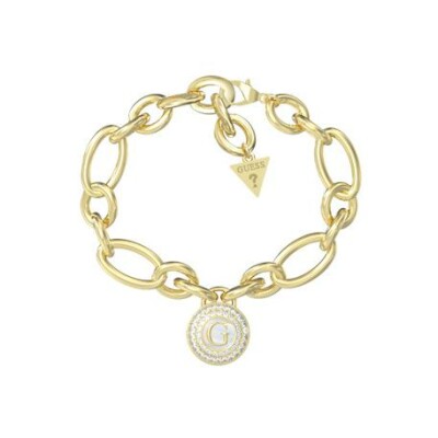 Bracelet Guess G Talisman en acier doré
