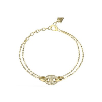 Bracelet Guess Marina en acier doré
