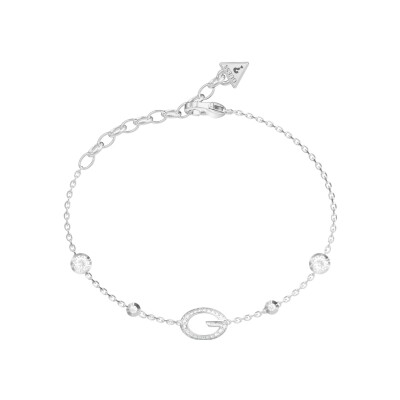Bracelet Guess G Camden en acier et zircon cubique