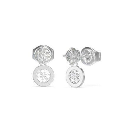 Boucles d'oreilles Guess Studs Party en acier rhodié et oxydes de zirconium