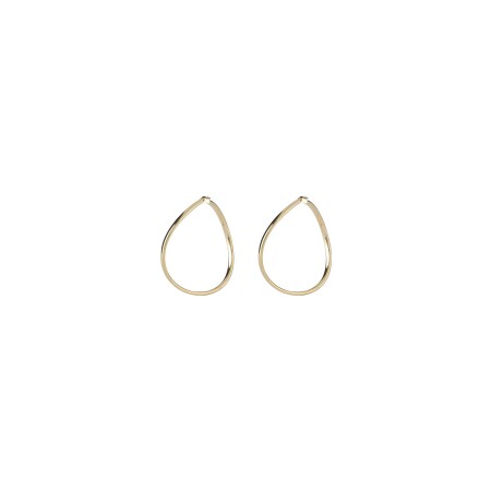 Boucles d'oreilles Guess All You Need Is Love en acier doré