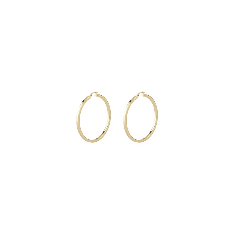 Boucles d'oreilles Guess en acier doré