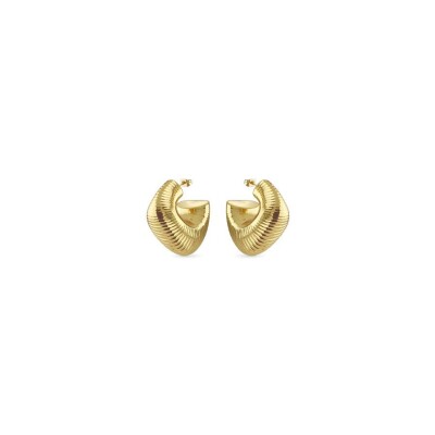 Boucles d'oreilles Guess en acier doré