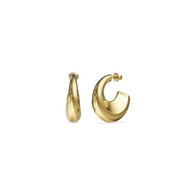 Boucles d'oreilles Guess en acier doré