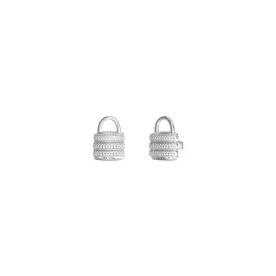 Boucles d'oreilles Guess en acier et zircon