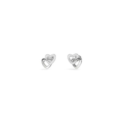 Boucles d'oreilles Guess Beloved en acier