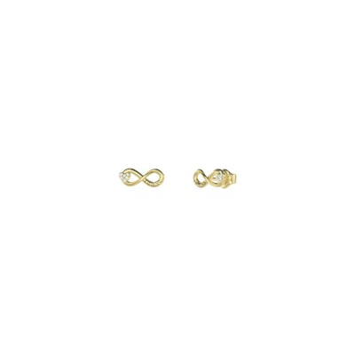 Boucles d'oreilles Guess Love Bites en acier doré