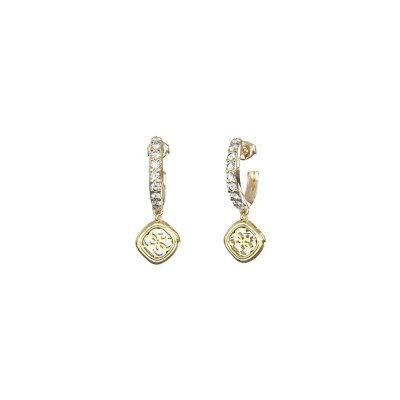 Boucles d'oreilles Guess Jaipur Splendor en acier doré