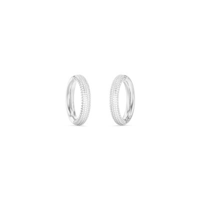 Boucles d'oreilles Guess Madison en acier et zircon cubique