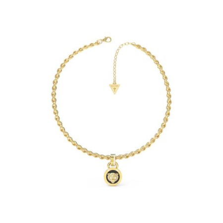 Collier Guess My Chains en acier doré