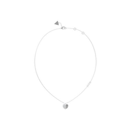 Collier Guess Lovely Guess en acier et oxydes de zirconium