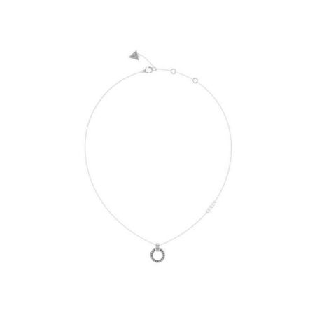 Collier Guess Circle Lights en acier et oxydes de zirconium