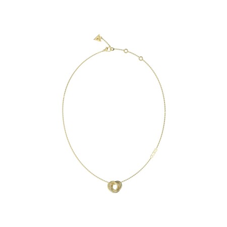 Collier Guess My Chains en acier doré