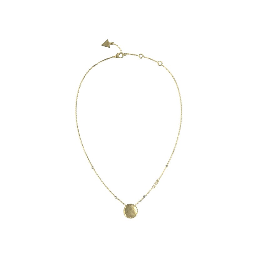 Collier Guess Edgy Styles en acier doré