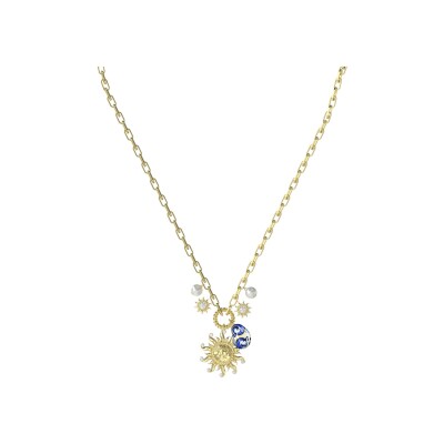 Collier Guess Soleluna en acier doré