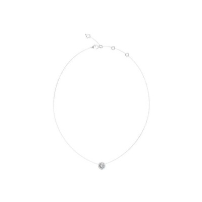 Collier Guess en acier et zircon
